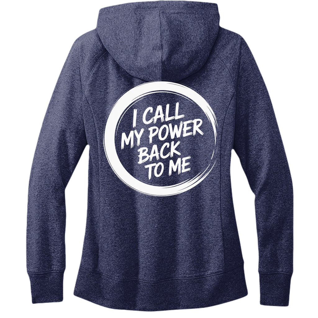 Heathered Navy - DT8101 - BACK