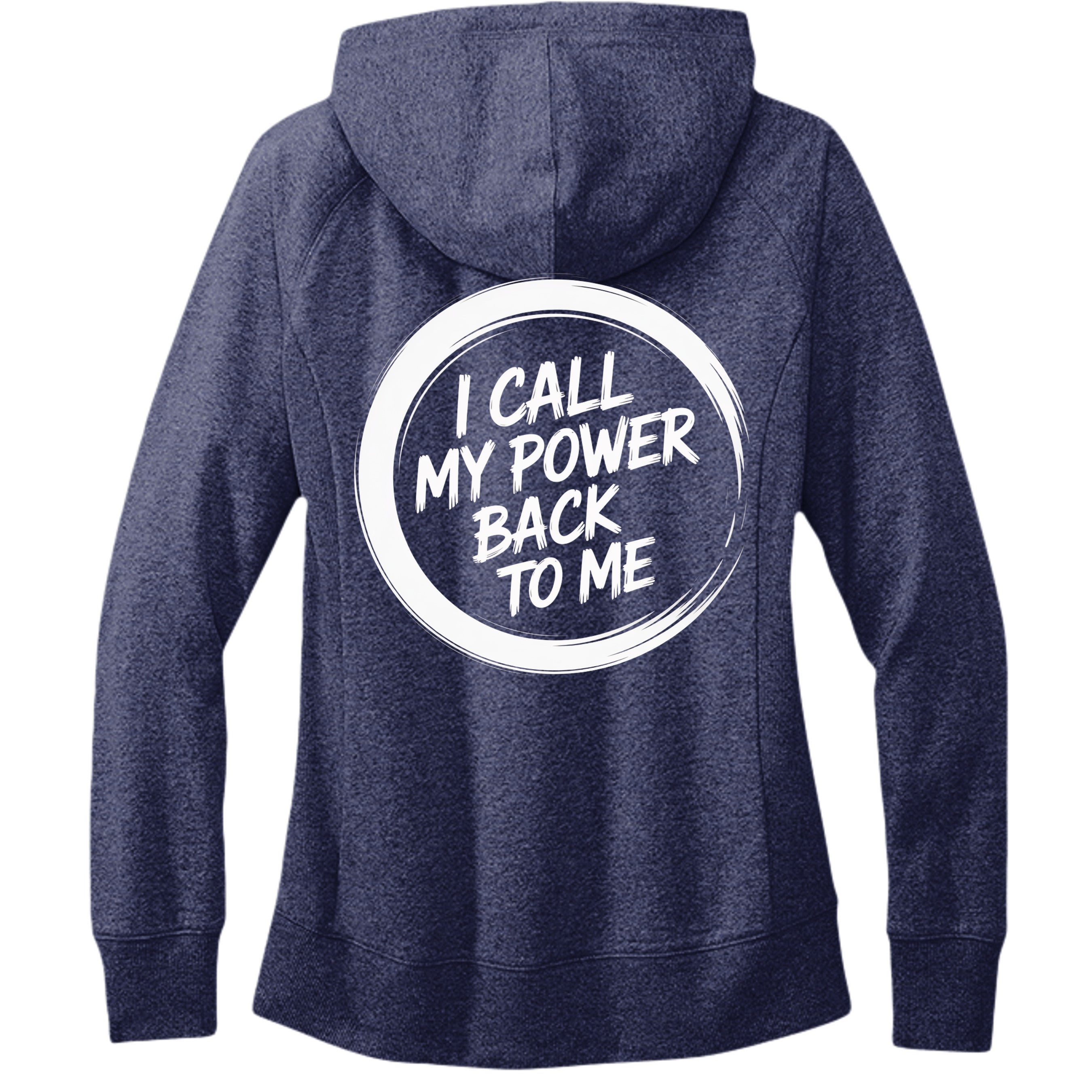 Heathered Navy - DT8101 - BACK