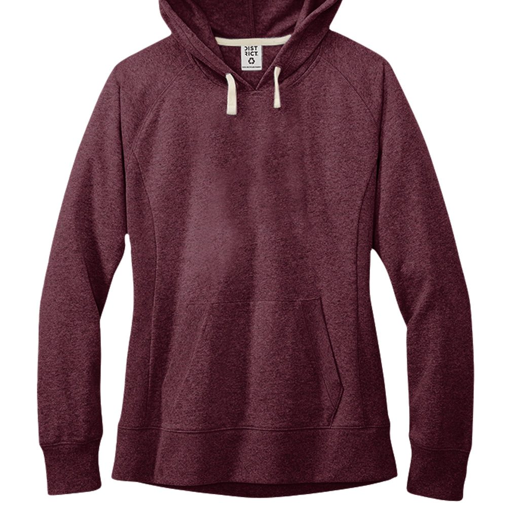 Maroon Heather - DT8101 - FRONT