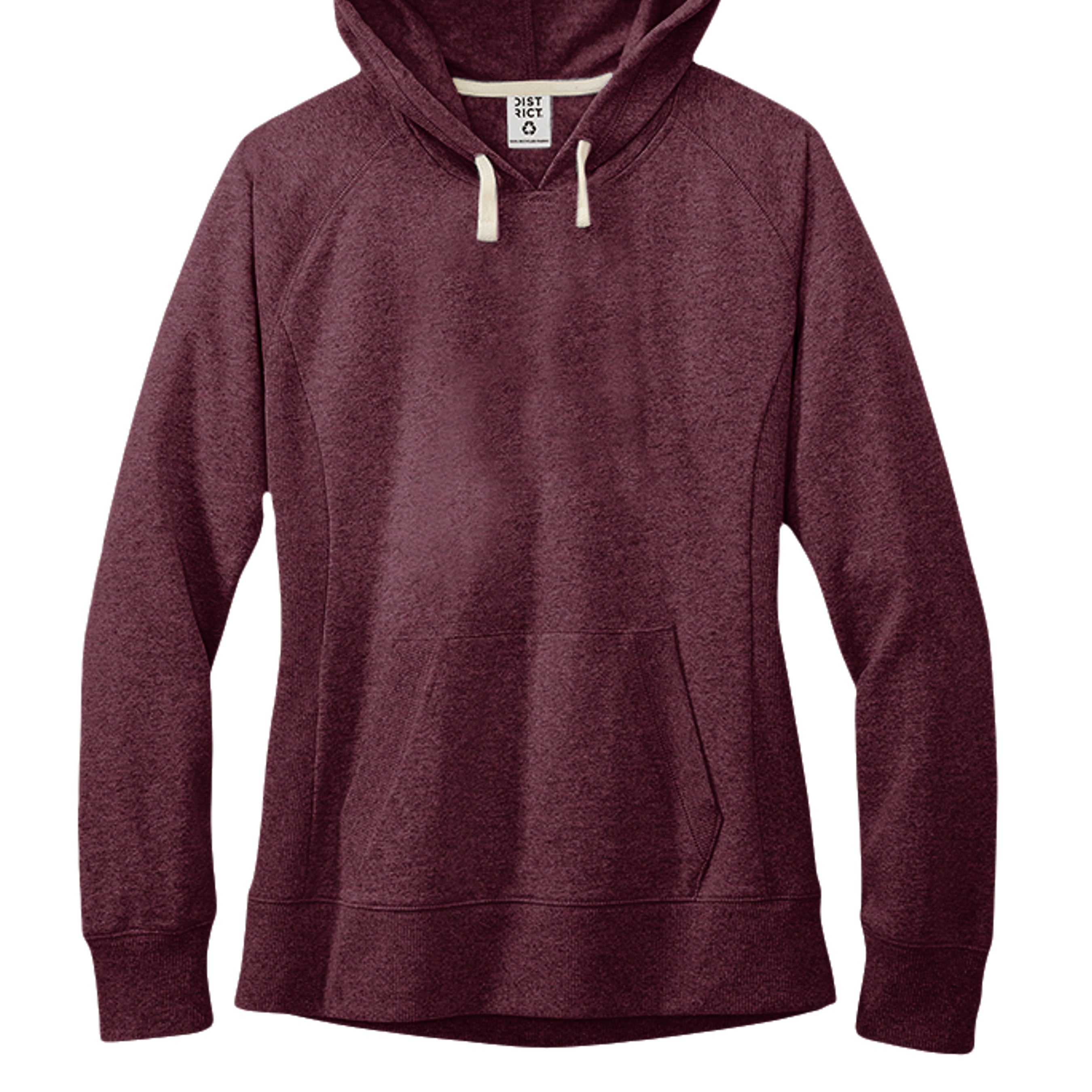 Maroon Heather - DT8101 - FRONT